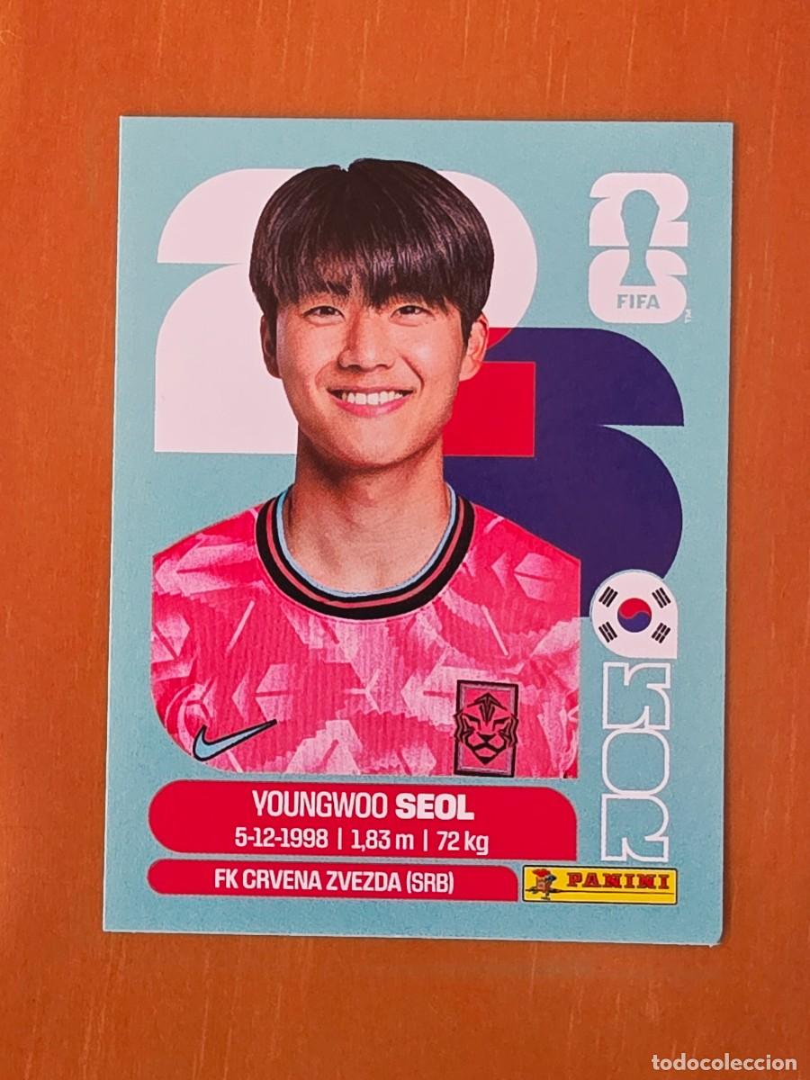 Cromos de F&uacute;tbol: KOR 6 Youngwoo Seol, Corea del Sur, Panini FIFA World Cup Mundial 2026 Sticker