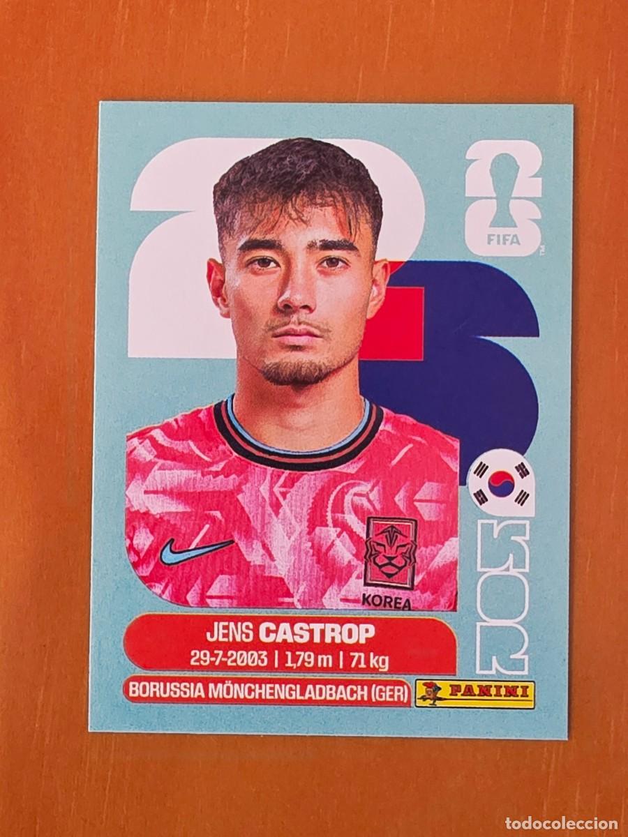Cromos de F&uacute;tbol: KOR 15 Jens Castrop, Corea del Sur, Panini FIFA World Cup Mundial 2026 Sticker