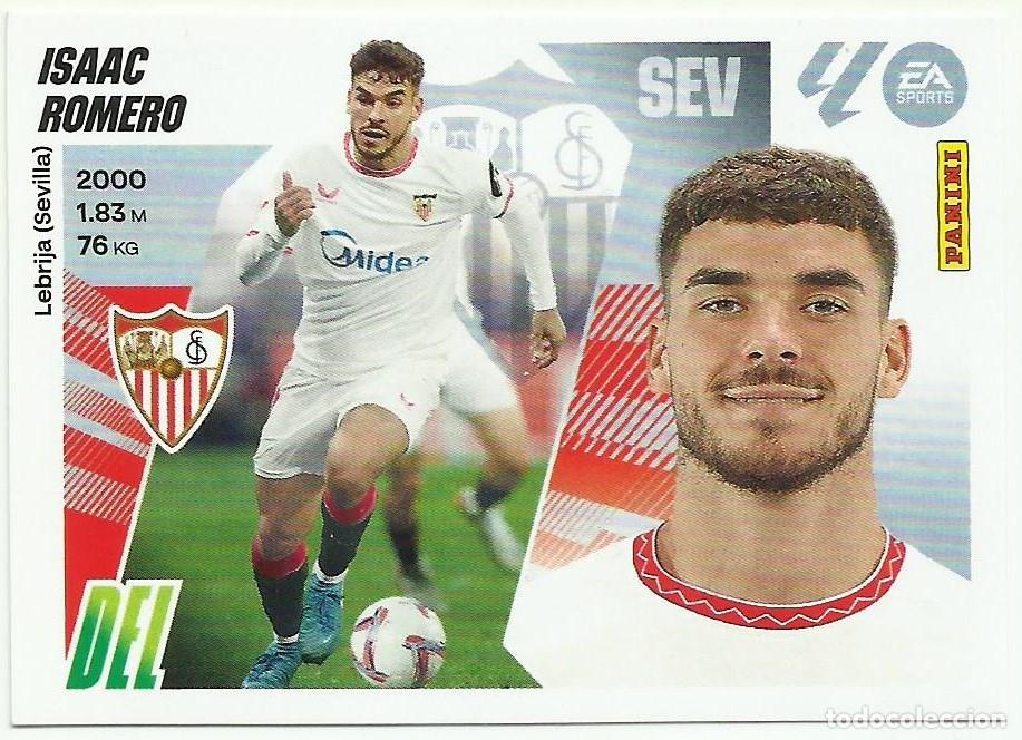Cromos de F&uacute;tbol: Cromo Isaac Romero (Sevilla). La Liga 2025-26 (Este)
