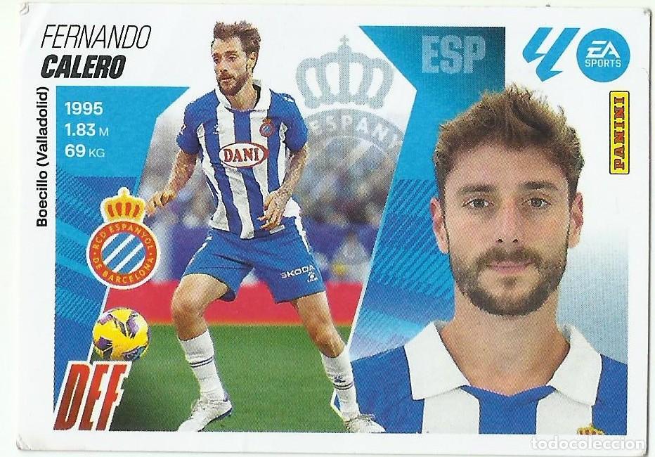 Cromos de F&uacute;tbol: Cromo Calero (Espanyol). La Liga 2025-26 (Este)