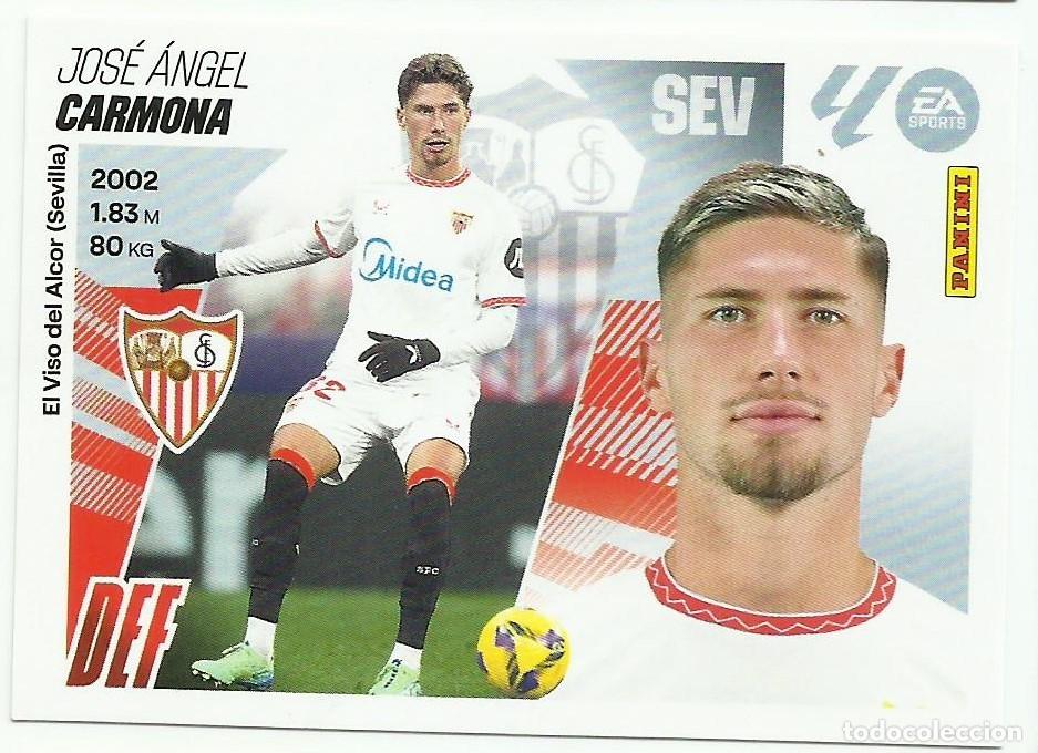 Cromos de F&uacute;tbol: Cromo Carmona (Sevilla). La Liga 2025-26 (Este)