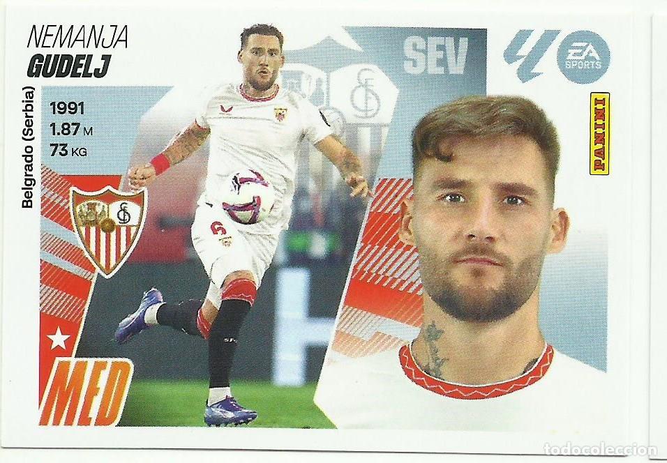 Cromos de F&uacute;tbol: Cromo Gudelj (Sevilla). La Liga 2025-26 (Este)