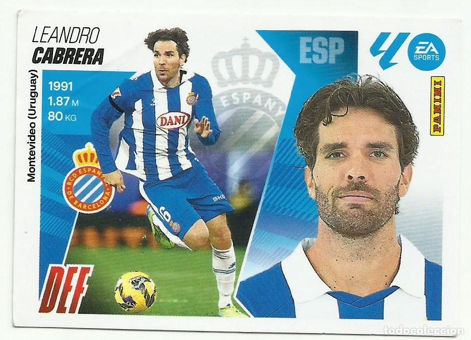 Cromos de F&uacute;tbol: Cromo Cabrera (Espanyol). La Liga 2025-26 (Este)