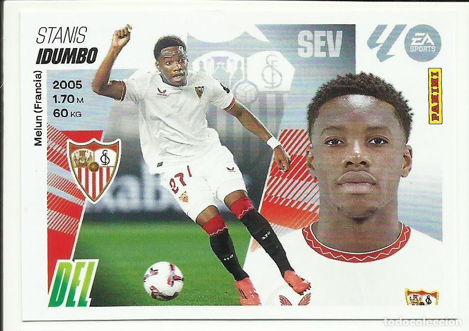Cromos de F&uacute;tbol: Cromo Idumbo (Sevilla). La Liga 2025-26 (Este)