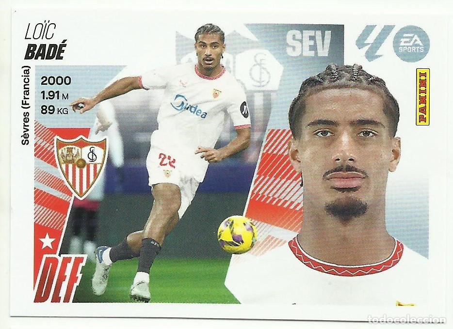 Cromos de F&uacute;tbol: Cromo Bad&eacute; (Sevilla). La Liga 2025-26 (Este)