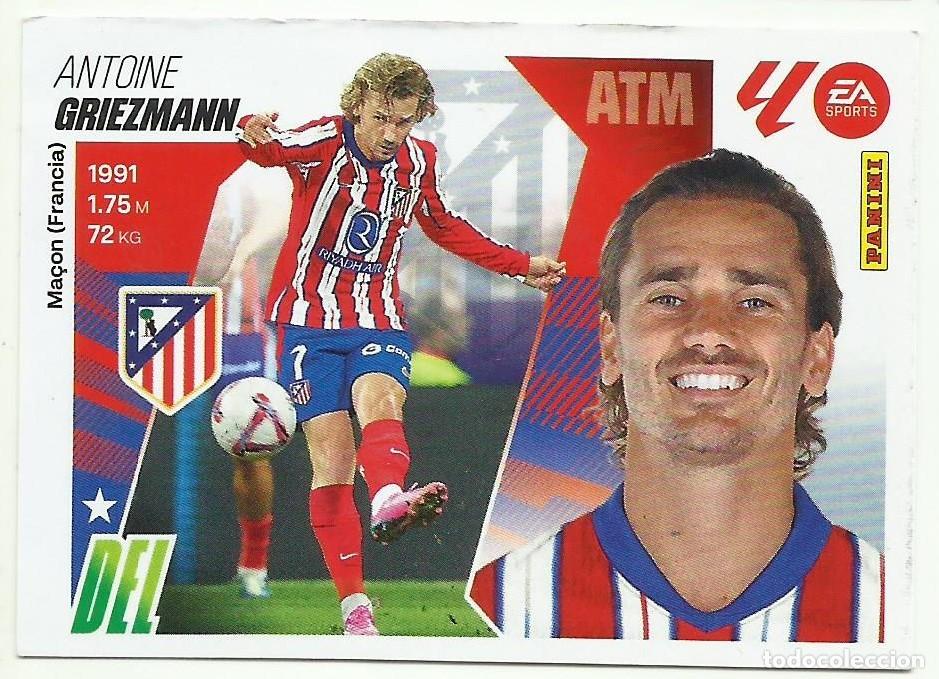 Cromos de F&uacute;tbol: Cromo Griezmann (Atl&eacute;tico de Madrid). La Liga 2025-26 (Este)