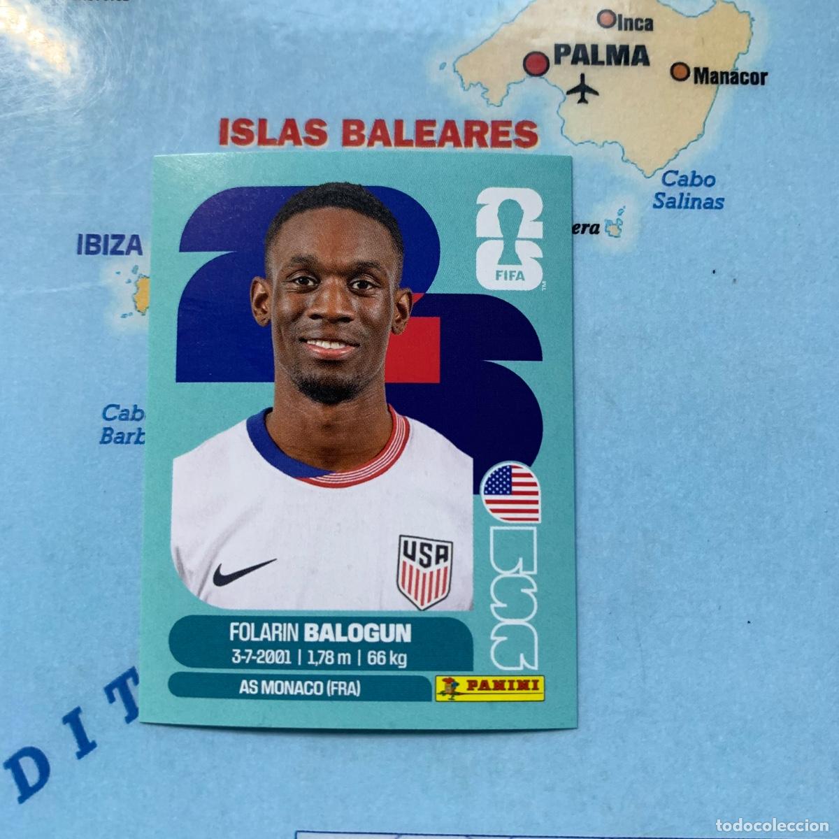 Cromos de F&uacute;tbol: Estados Unidos n&uacute;mero 20 cromo panini Mundial Fifa World Cup 2026