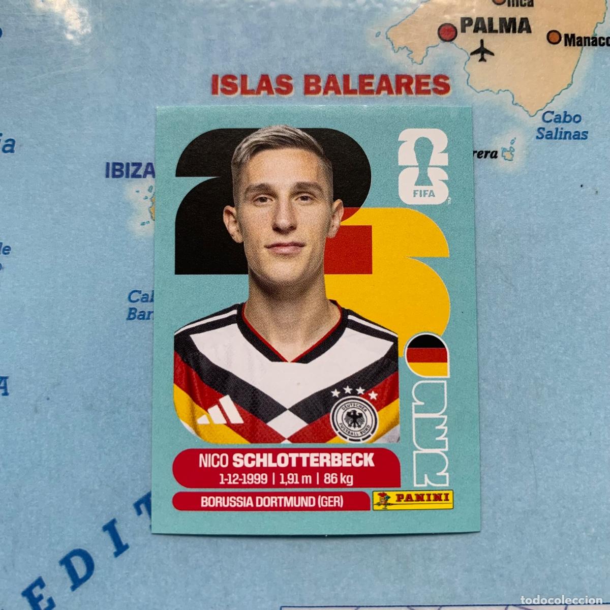 Cromos de F&uacute;tbol: Alemania n&uacute;mero 5 cromo panini Mundial Fifa World Cup 2026
