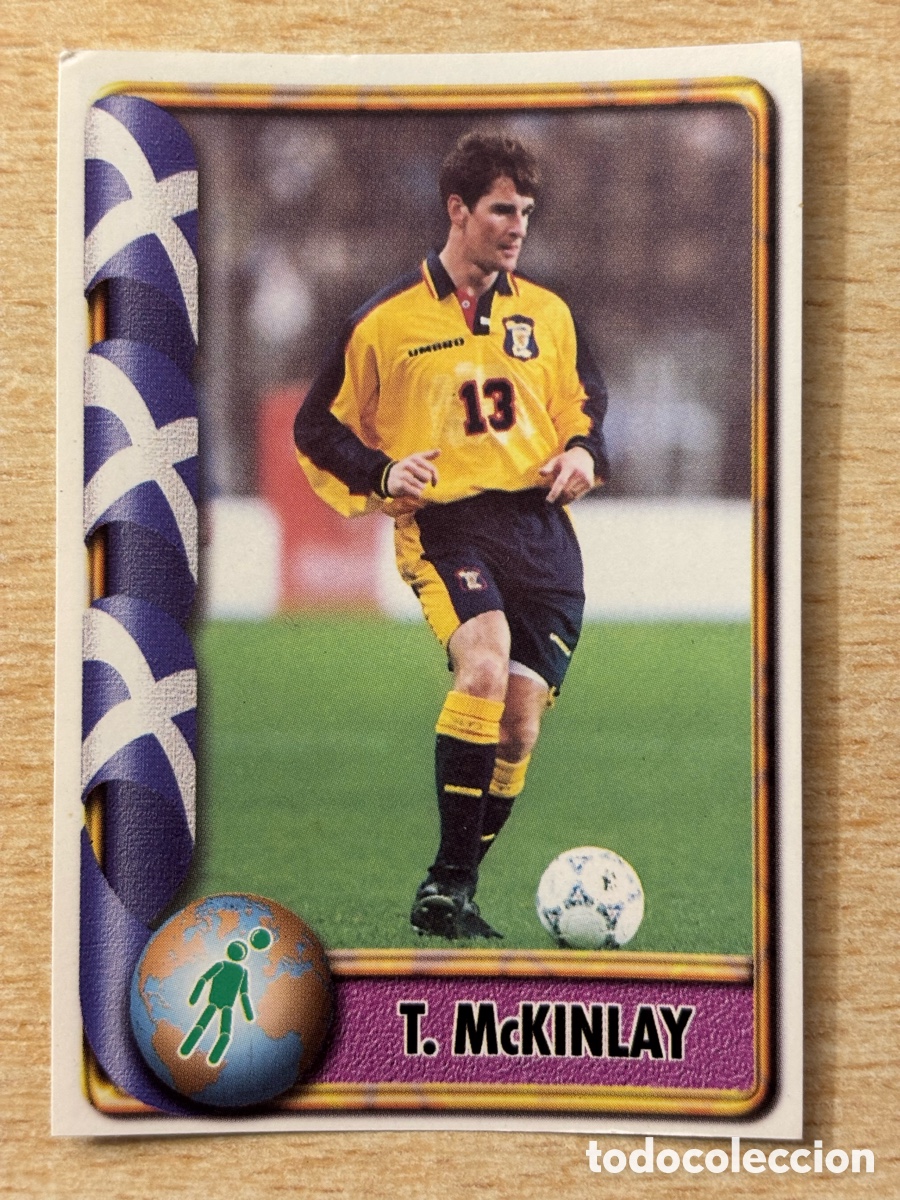 Cromos de F&uacute;tbol: # 241 McKinlay Escocia Mundial Francia 98 Ediciones Estadio