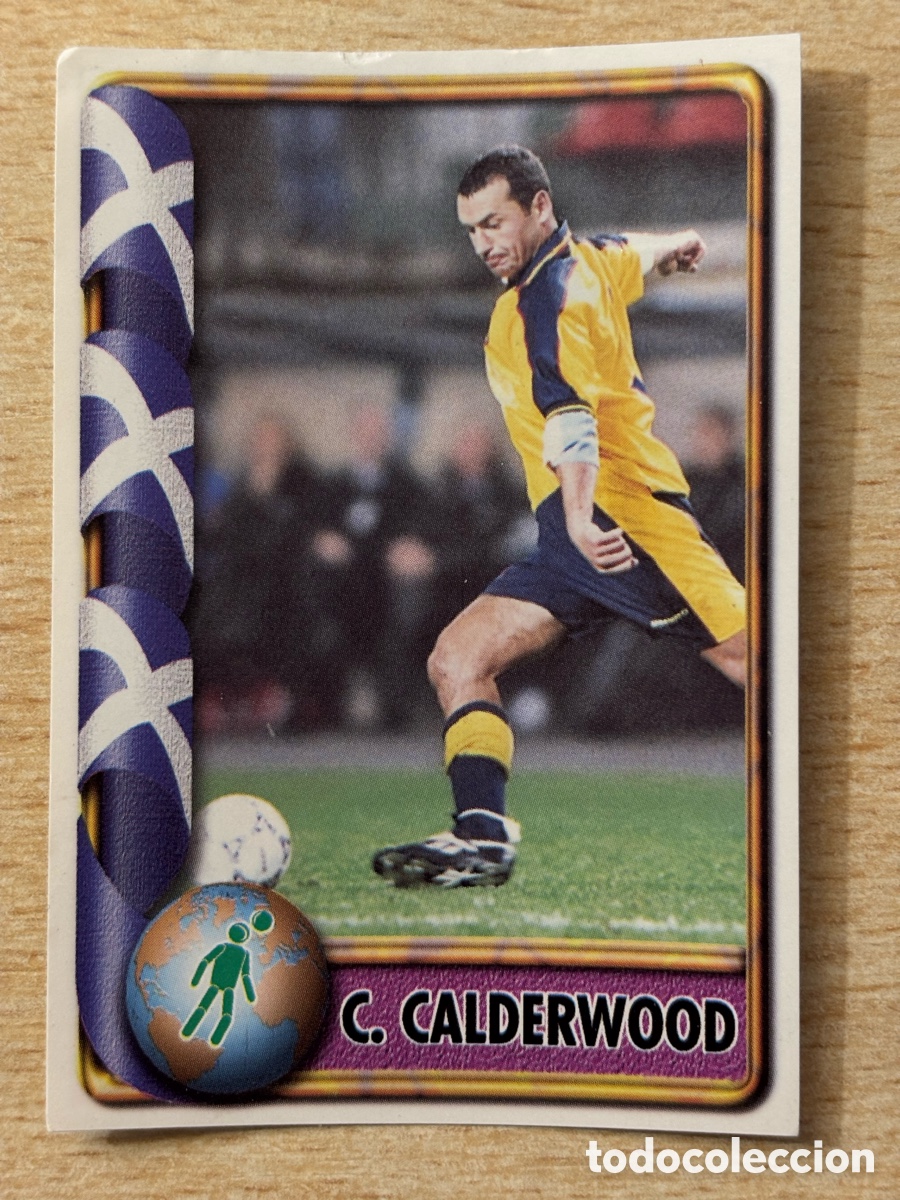 Cromos de F&uacute;tbol: # 240 Calderwood Escocia Mundial Francia 98 Ediciones Estadio