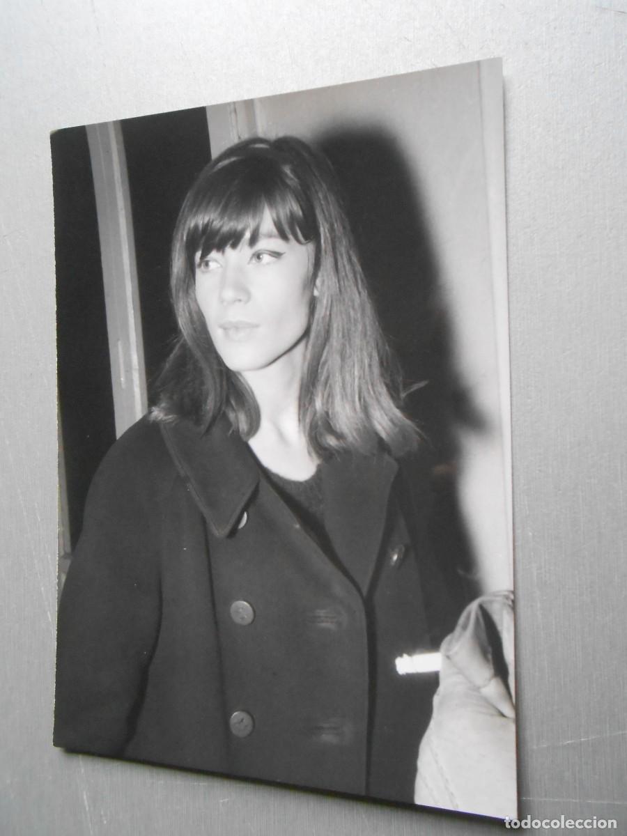 Fu&szlig;ball-Sticker: FOTO de - FRAN&Ccedil;OISE HARDY -, de 10,5 x 14,5 cms.