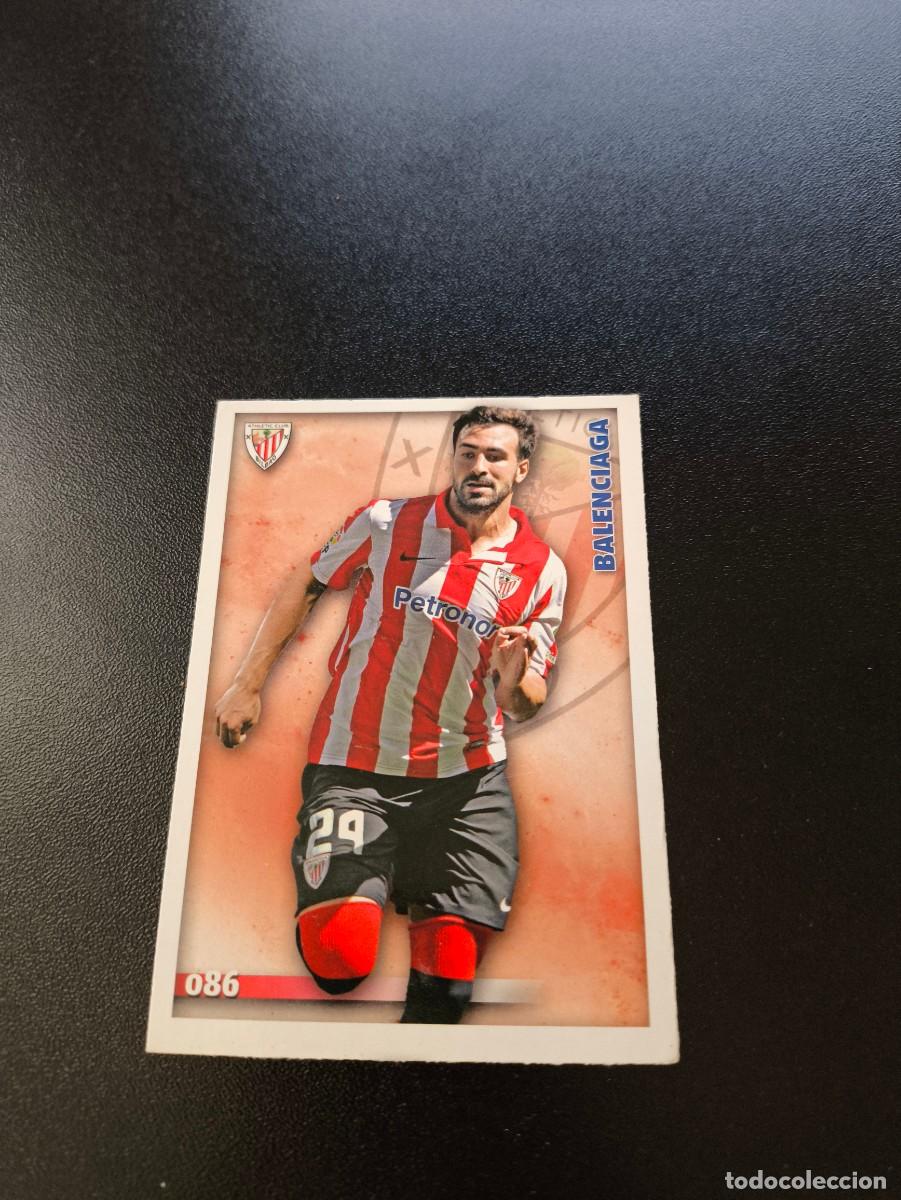 Fu&szlig;ball-Sticker: 86 Balenziaga ATHLETIC DE BILBAO MUNDICROMO LIGA 2014 2015 14 15 NO PANINI ESTE