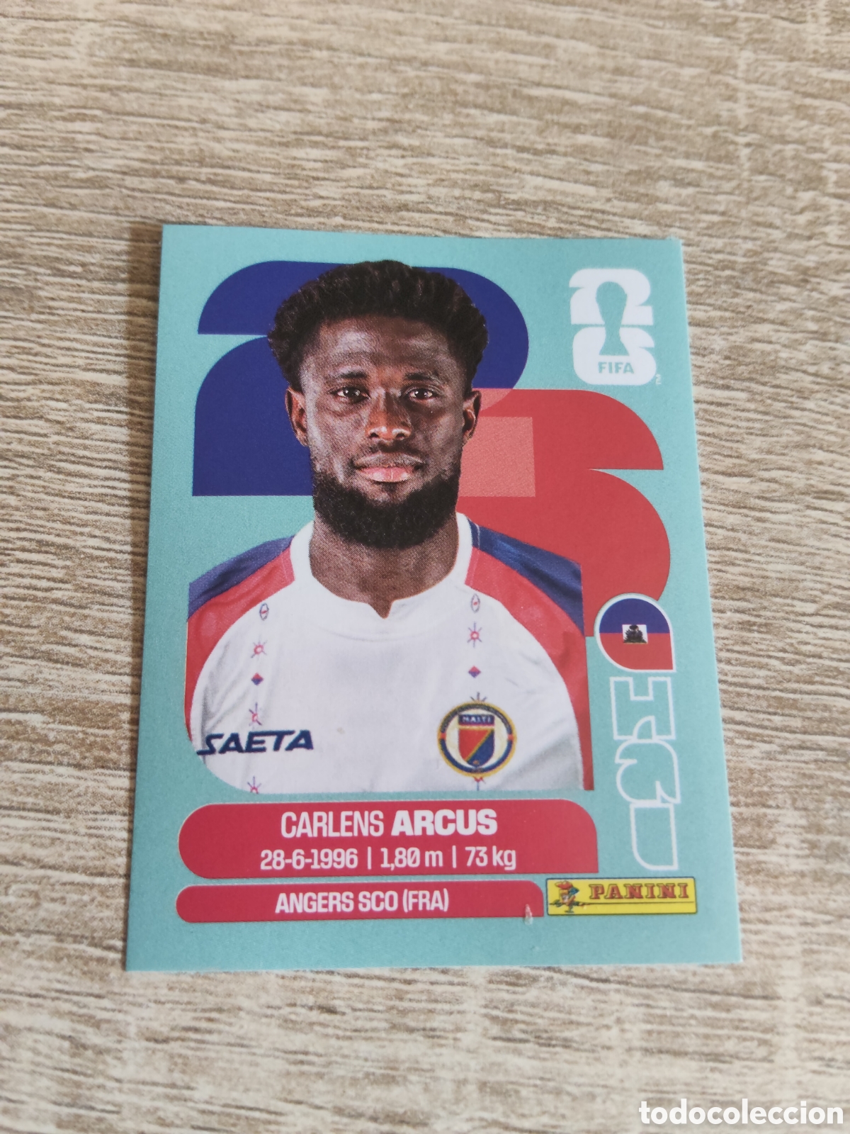 Fu&szlig;ball-Sticker: Panini mundial 2026 HAI 3 Carlens Arcus Hait&iacute;