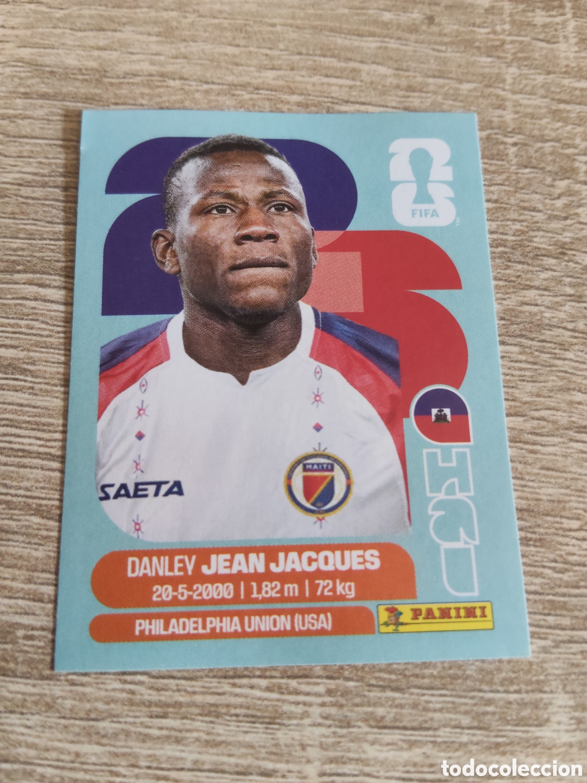 Football Stickers: Panini mundial 2026 HAI 11 Danley Jean Jacques Hait&iacute;