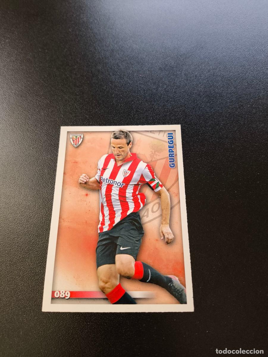 Football Stickers: 89 Gurpegui ATHLETIC DE BILBAO MUNDICROMO LIGA 2014 2015 14 15 NO PANINI ESTE