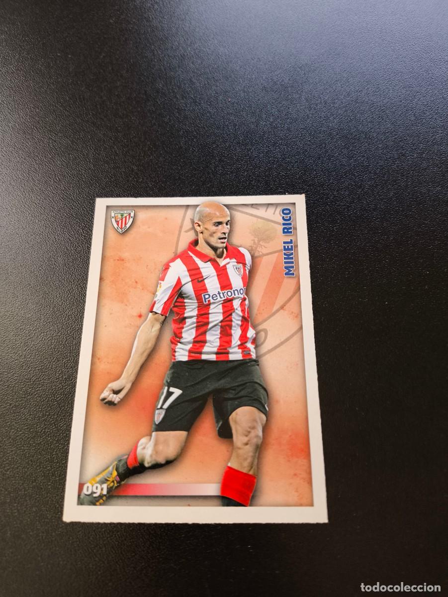 Football Stickers: 91 Mikel Rico ATHLETIC DE BILBAO MUNDICROMO LIGA 2014 2015 14 15 NO PANINI ESTE