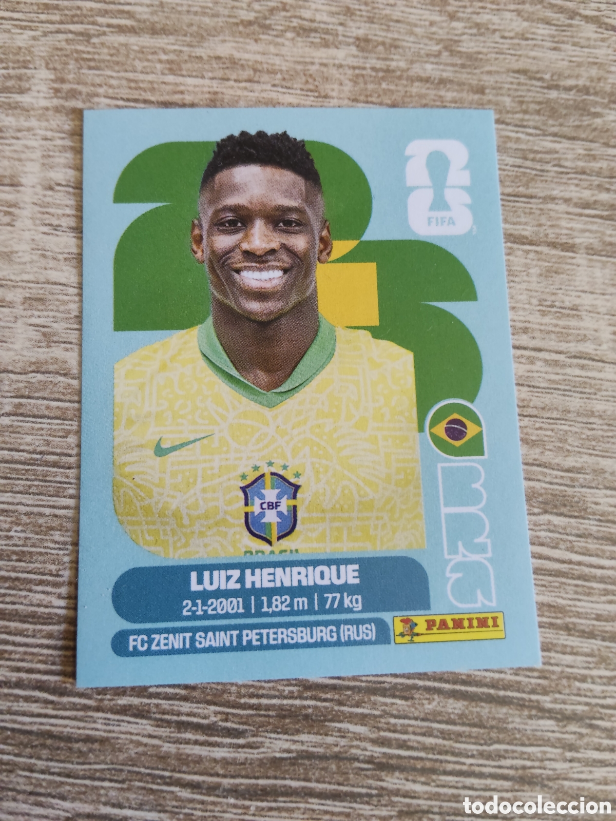Football Stickers: Panini mundial 2026 BRA 12 Luiz Henrique Brasil