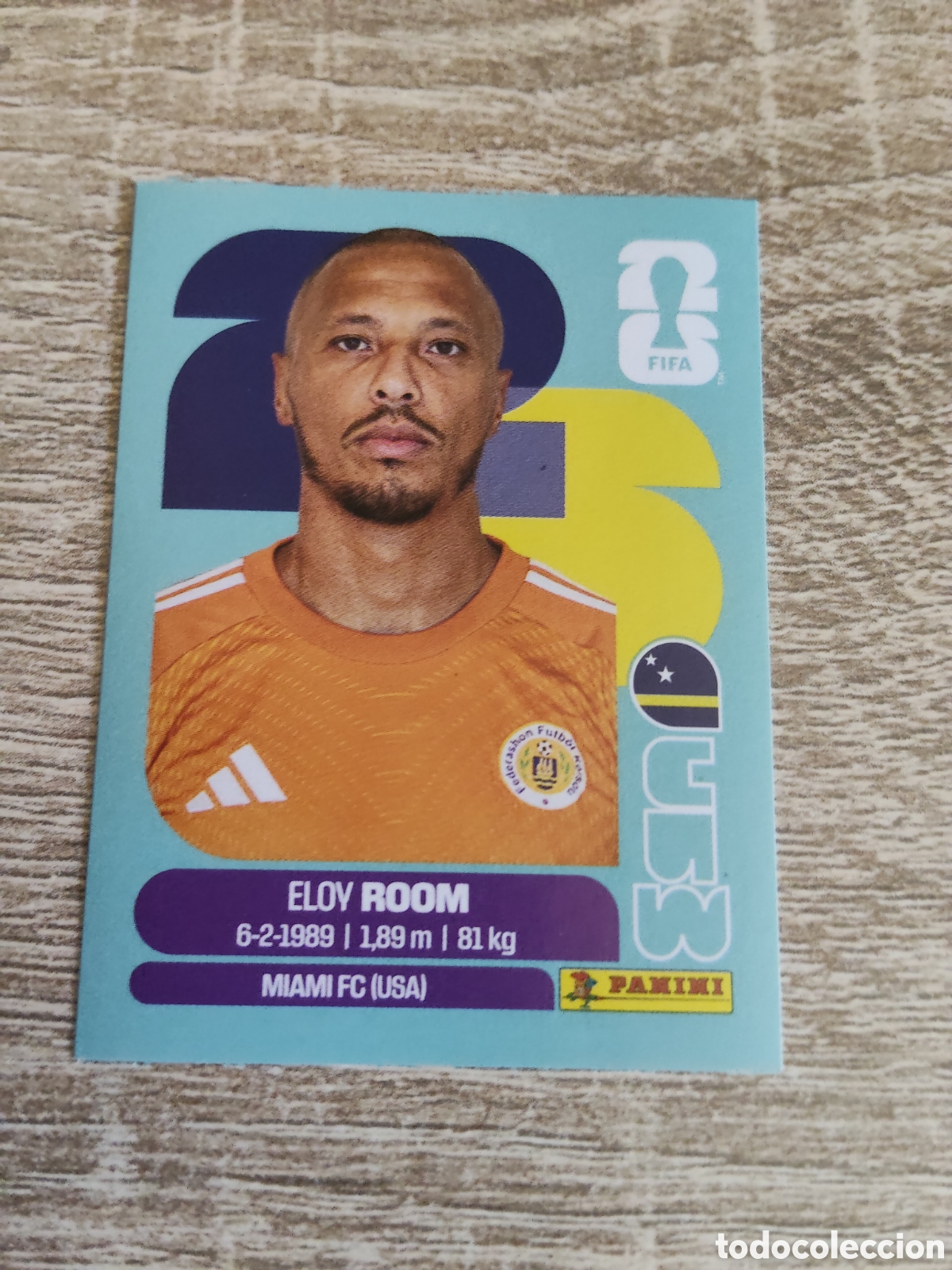 Cartes &agrave; collectionner de Football: Panini mundial 2026 CUW 2 Eloy Room Curazao