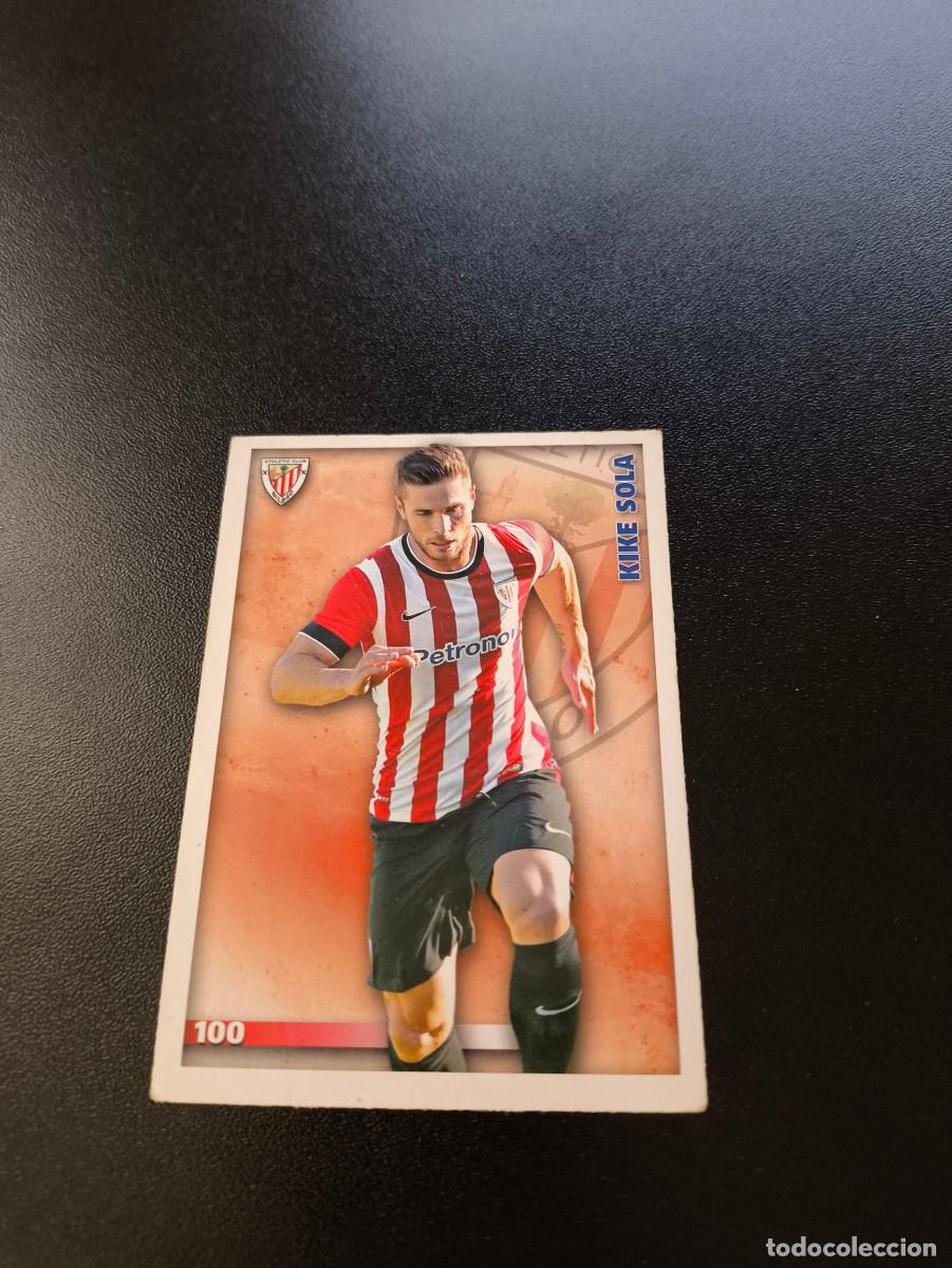 Cromos de F&uacute;tbol: 100 Kike Sola ATHLETIC DE BILBAO MUNDICROMO LIGA 2014 2015 14 15 NO PANINI ESTE