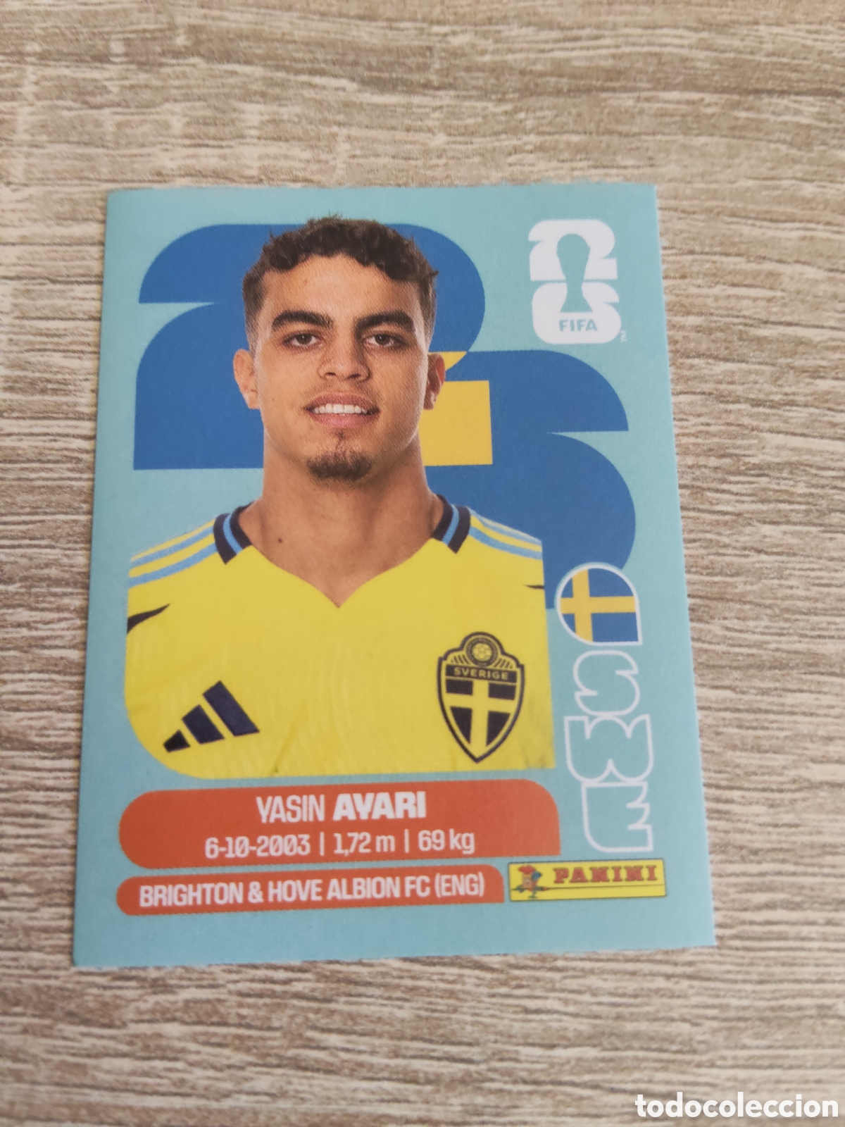 Football Stickers: Panini mundial 2026 SWE 11 Yasin Ayari Suecia