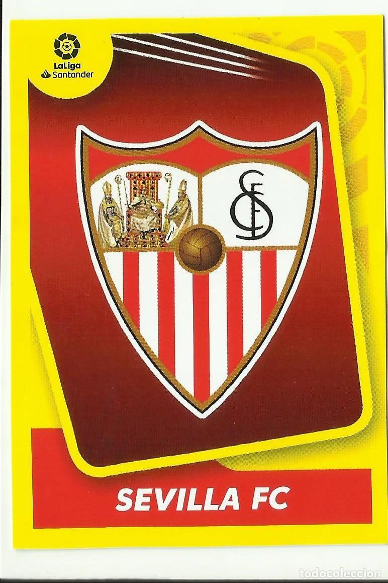 Football Stickers: Cromo Escudo (Sevilla). La Liga 2021-22 (Este)