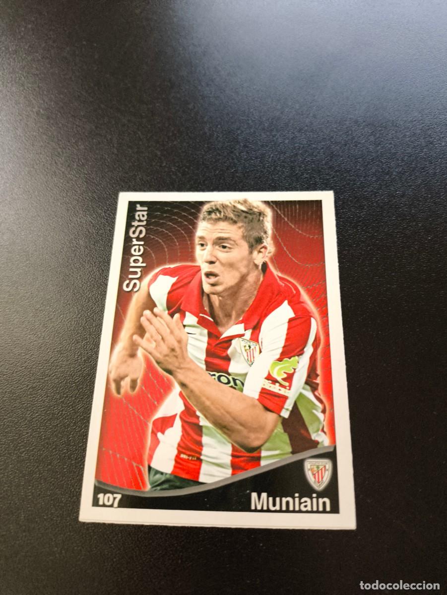 Fu&szlig;ball-Sticker: 107 Muniain SUPERSTAR MATE ATHLETIC DE BILBAO MUNDICROMO LIGA 2014 2015 14 15 NO PANINI ESTE