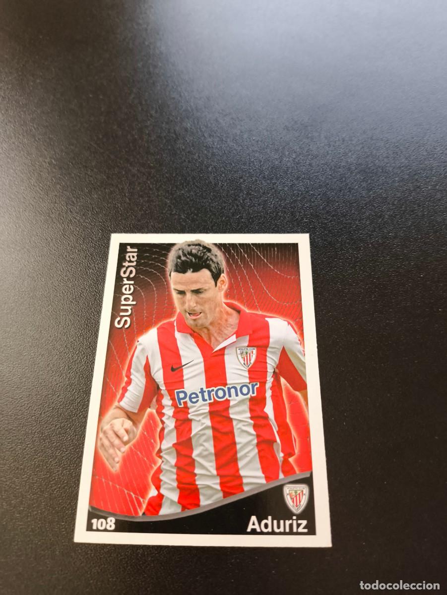 Cartes &agrave; collectionner de Football: 108 Aduriz SUPERSTAR MATE ATHLETIC DE BILBAO MUNDICROMO LIGA 2014 2015 14 15 NO PANINI ESTE