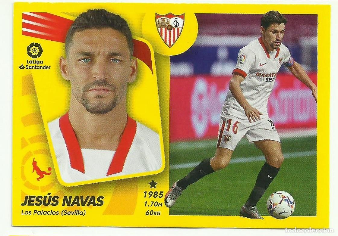 Cartes &agrave; collectionner de Football: Cromo Navas (Sevilla). La Liga 2021-22 (Este)