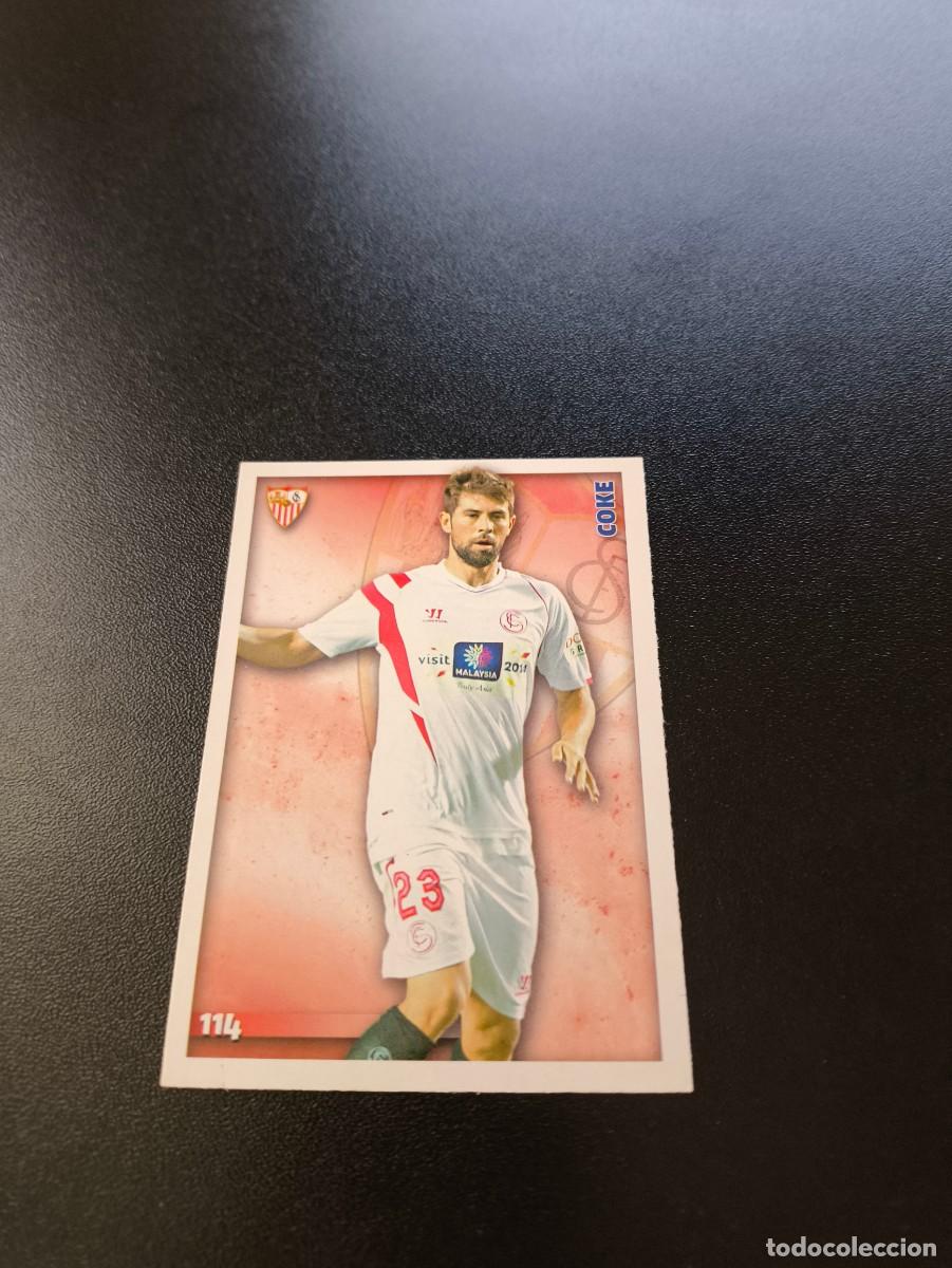 Cartes &agrave; collectionner de Football: 114 Coke SEVILLA MUNDICROMO LIGA 2014 2015 14 15 NO PANINI ESTE