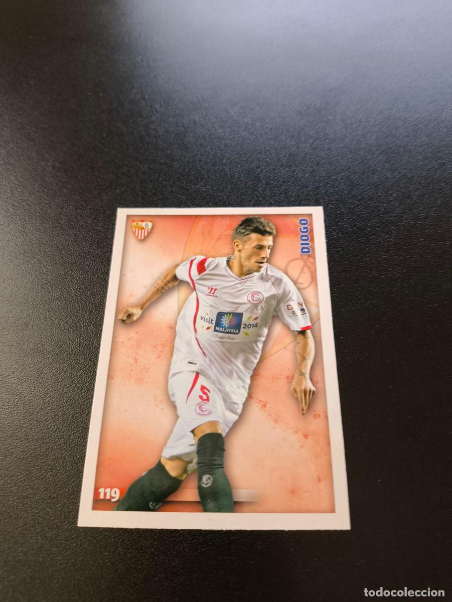 Cromos de F&uacute;tbol: 119 Diogo SEVILLA MUNDICROMO LIGA 2014 2015 14 15 NO PANINI ESTE
