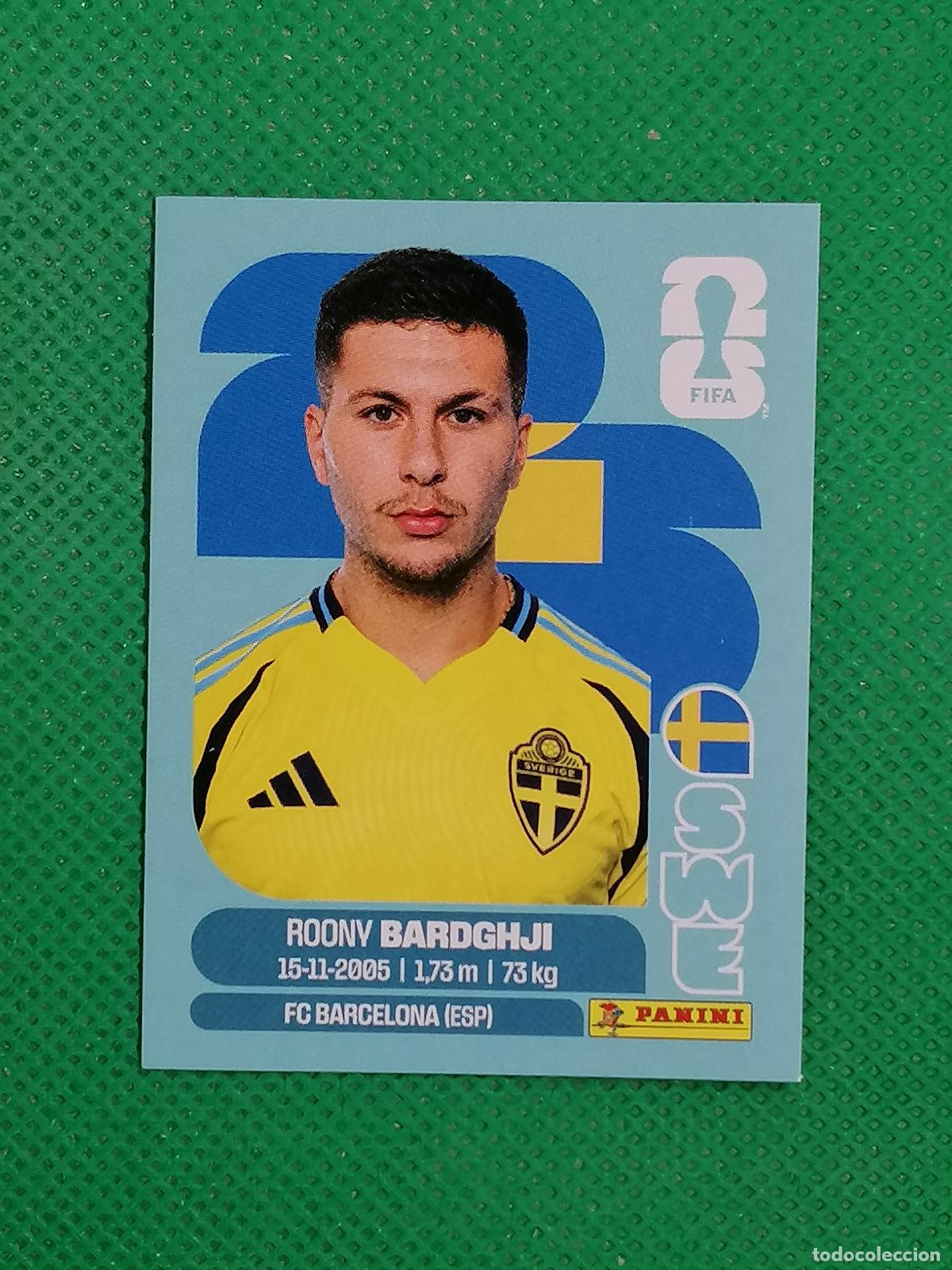 Cromos de F&uacute;tbol: SWE 16 SWE16 ROONY BARDGHJI SUECIA ⚽ PANINI FIFA MUNDIAL WORLD CUP 26 2026 STICKER ⚽