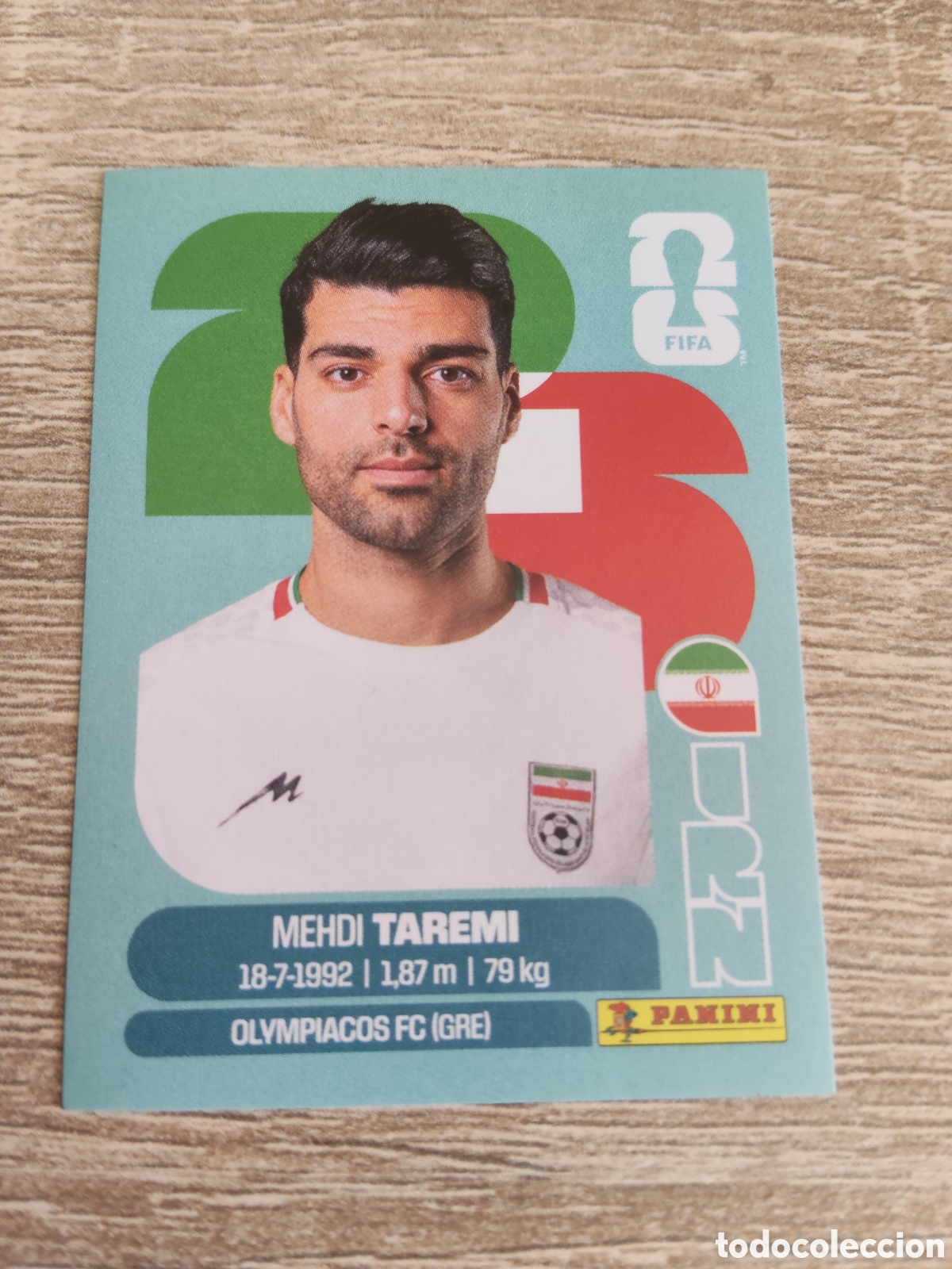 Cromos de F&uacute;tbol: Panini mundial 2026 IRN 18 Mehdi Taremi