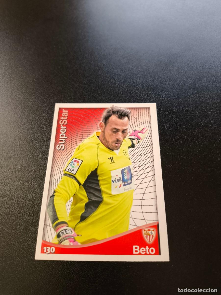Figurine di Calcio: 130 Beto SUPERSTAR MATE SEVILLA MUNDICROMO LIGA 2014 2015 14 15 NO PANINI ESTE