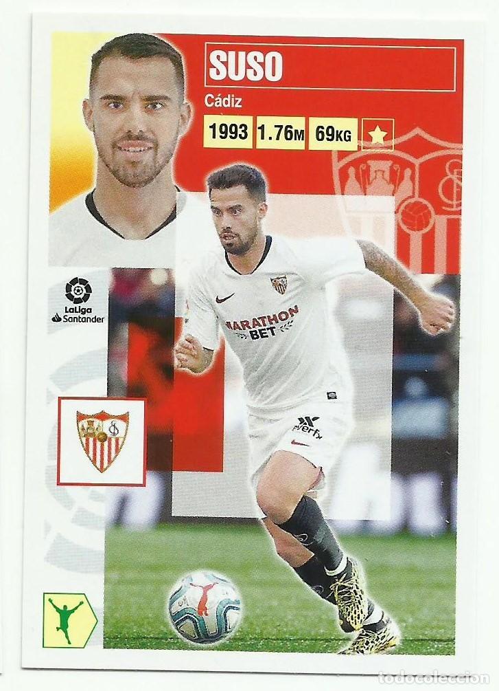 Cromos de F&uacute;tbol: Cromo Suso (Sevilla). La Liga 2020-21 (Este)