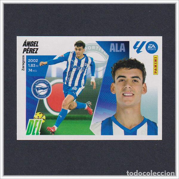 Cromos de F&uacute;tbol: LIGA ESTE 2025 2026 25 26 PANINI &Aacute;NGEL P&Eacute;REZ 1 ALAV&Eacute;S FICHAJE MERCADO INVIERNO COLECCI&Oacute;N ALBUM