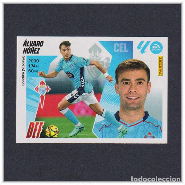 Cromos de F&uacute;tbol: LIGA ESTE 2025 2026 25 26 PANINI &Aacute;LVARO NU&Ntilde;EZ 9 CELTA DE VIGO FICHAJE MERCADO INVIERNO COLECCI&Oacute;N