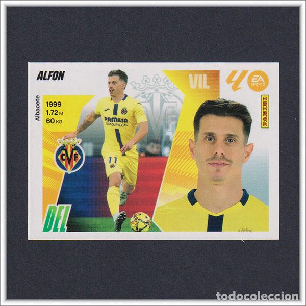 Cromos de F&uacute;tbol: LIGA ESTE 2025 2026 25 26 PANINI ALFON 38 VILLARREAL FICHAJE MERCADO INVIERNO COLECCI&Oacute;N ALBUM