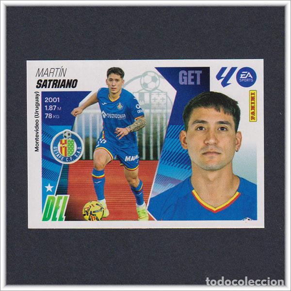 Cromos de F&uacute;tbol: LIGA ESTE 2025 2026 25 26 PANINI SATRIANO 17 GETAFE FICHAJE MERCADO INVIERNO COLECCI&Oacute;N ALBUM