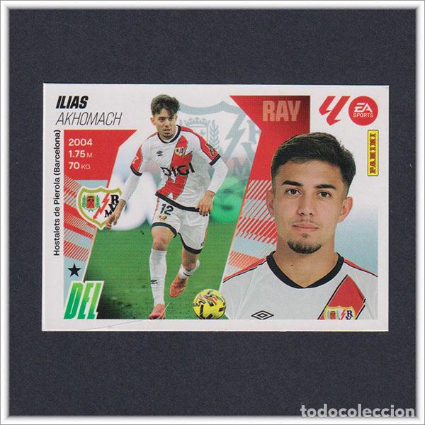 Cromos de F&uacute;tbol: LIGA ESTE 2025 2026 25 26 PANINI ILIAS 30 RAYO VALLECANO FICHAJE MERCADO INVIERNO COLECCI&Oacute;N ALBUM