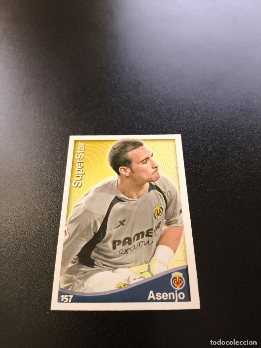 Cromos de F&uacute;tbol: 157 Asenjo SUPERSTAR MATE VILLARREAL MUNDICROMO LIGA 2014 2015 14 15 NO PANINI ESTE