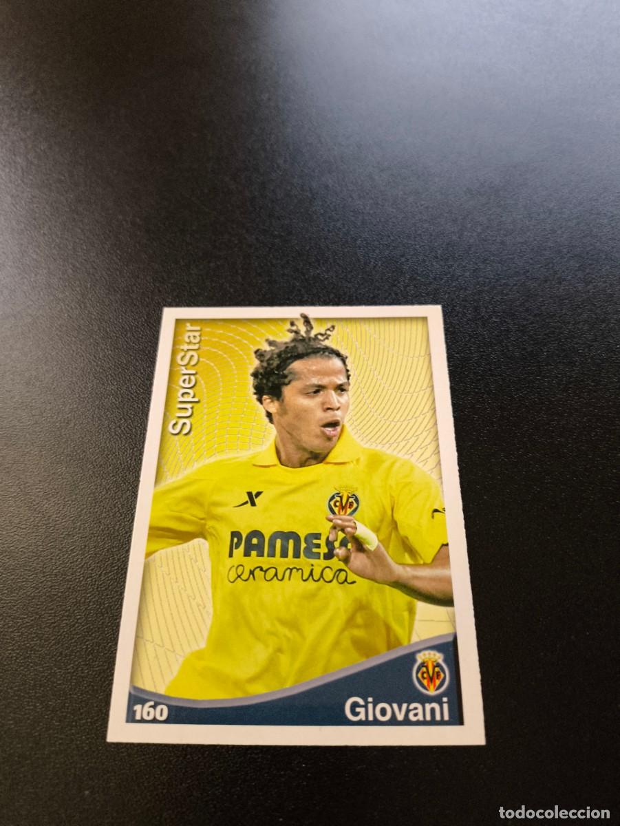 Cromos de F&uacute;tbol: 160 Giovani Dos Santos SUPERSTAR MATE VILLARREAL MUNDICROMO LIGA 2014 2015 14 15 NO PANINI ESTE