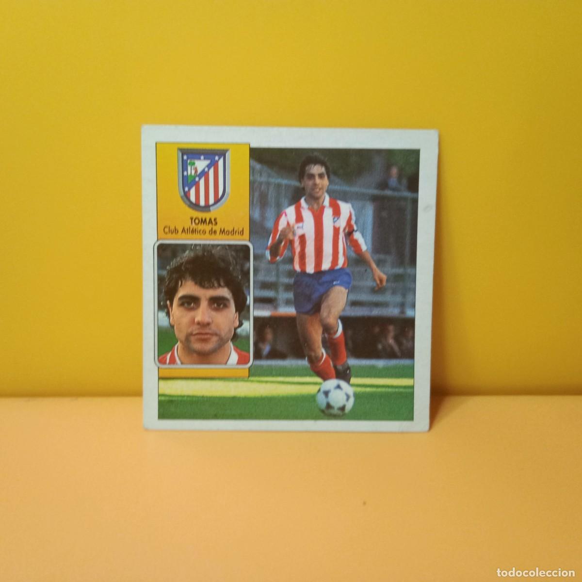 Cromos de F&uacute;tbol: EDICIONES ESTE 1992 1993 92 93 ATL&Eacute;TICO DE MADRID TOMAS