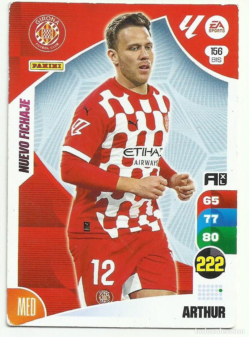 Cromos de F&uacute;tbol: Cromo Arthur (Girona) - La Liga 2024 - 25 Adrenalyn XL