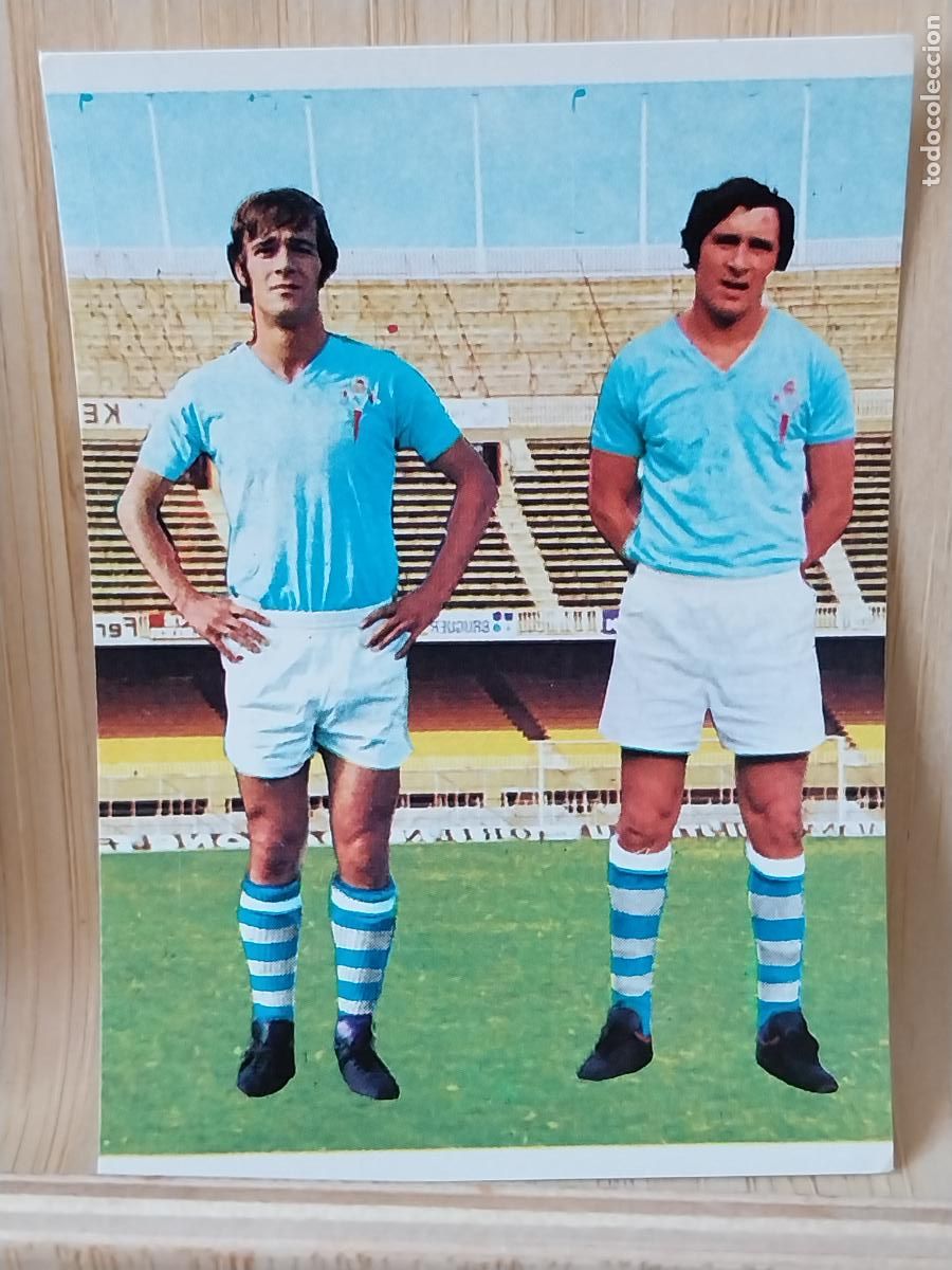 Cromos de F&uacute;tbol: APARICIO - AMADO CELTA RUIROMER A&Ntilde;O 1975 75 76 CROMO 35 *--*- SIN PEGAR NUNCA ROMERO