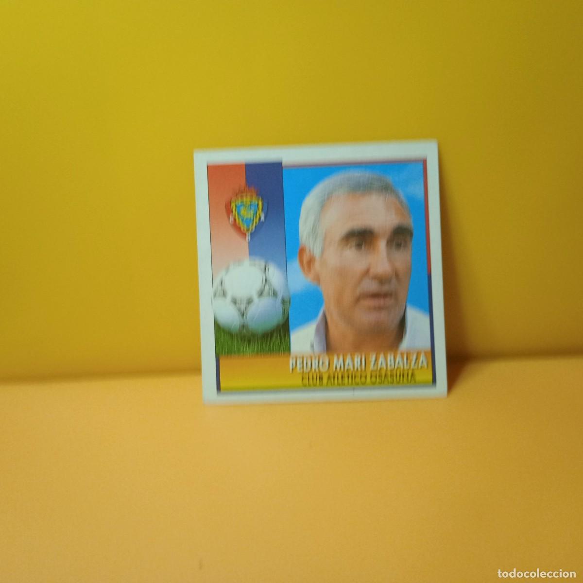 Cromos de F&uacute;tbol: EDICIONES ESTE 1992 1993 92 93 C AT OSASUNA PEDRO MARI ZABALZA