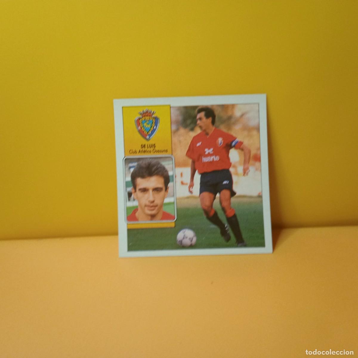 Cromos de F&uacute;tbol: EDICIONES ESTE 1992 1993 92 93 C AT OSASUNA DE LUIS