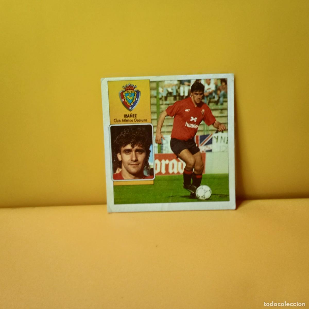 Cromos de F&uacute;tbol: EDICIONES ESTE 1992 1993 92 93 C AT OSASUNA IBA&Ntilde;EZ