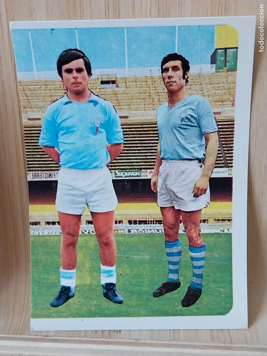 Cromos de F&uacute;tbol: JUAN - GESTOSO CELTA RUIROMER A&Ntilde;O 1975 75 76 CROMO 36 *--**- SIN PEGAR NUNCA ROMERO