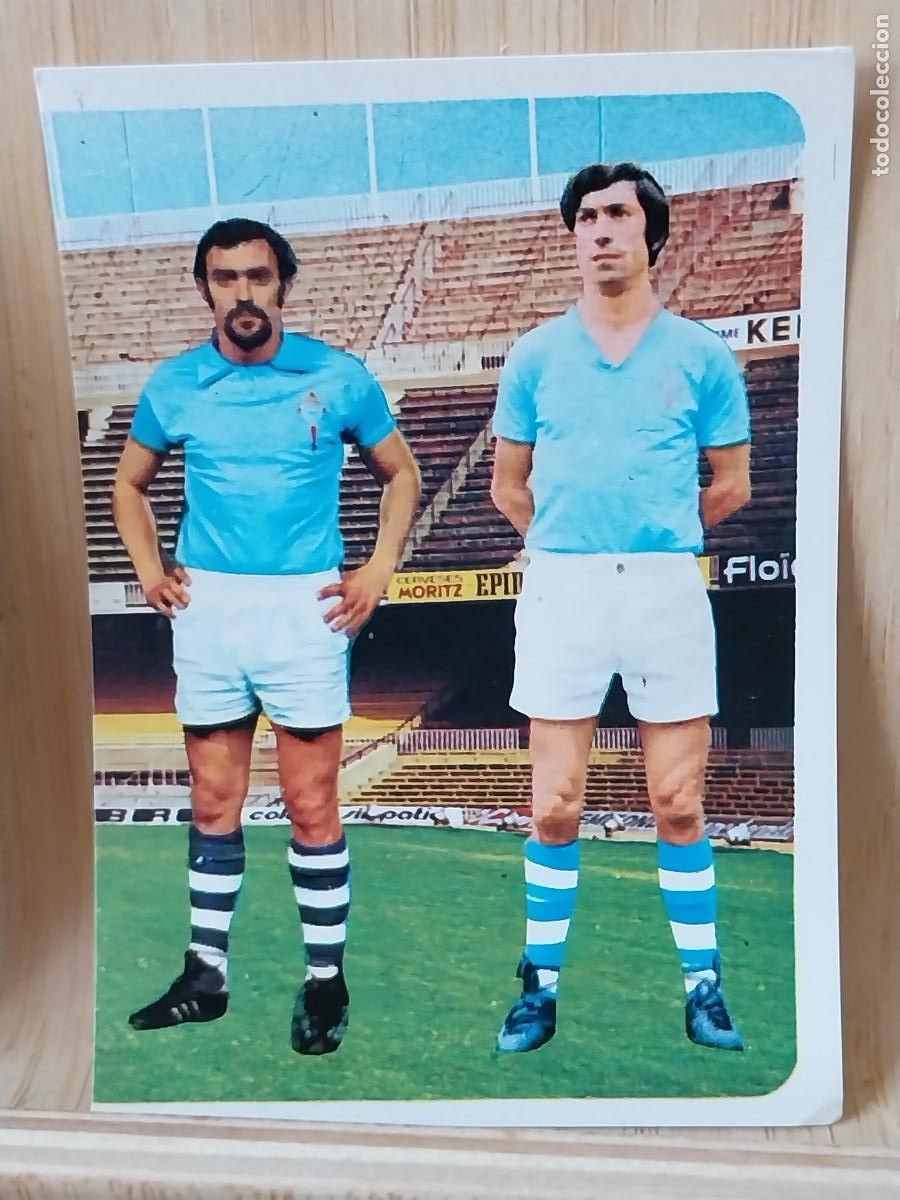 Football Stickers: JIMENEZ - BUA CELTA RUIROMER A&Ntilde;O 1975 75 76 CROMO 40 *--*-*- SIN PEGAR NUNCA ROMERO