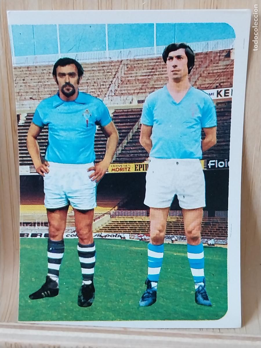 Football Stickers: JIMENEZ - BUA CELTA RUIROMER A&Ntilde;O 1975 75 76 CROMO 40 *--*-* SIN PEGAR NUNCA ROMERO